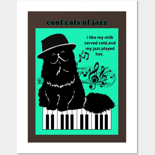 Cool Cats of Jazz Posters and Art